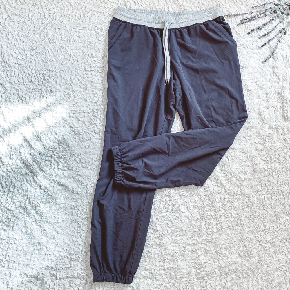 Champion “Dri-fit” sweat/waterproof zip-up grey joggers